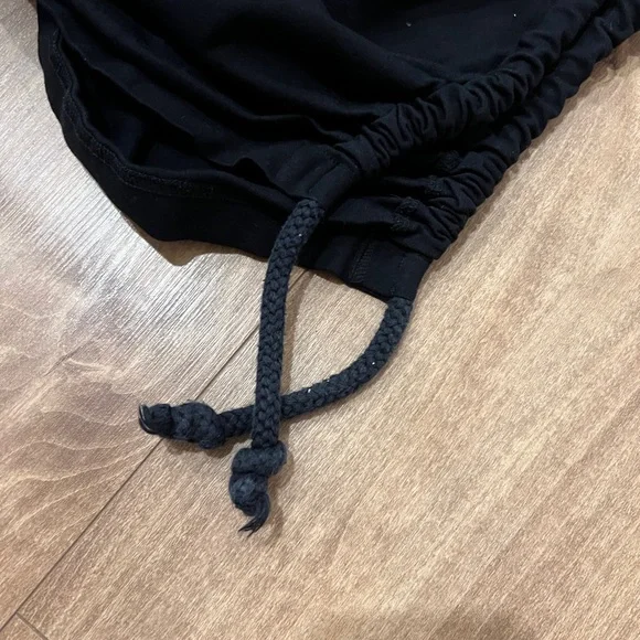 The Line by K Black Ruched Pencil Midi Skirt - Picture 3 of 3